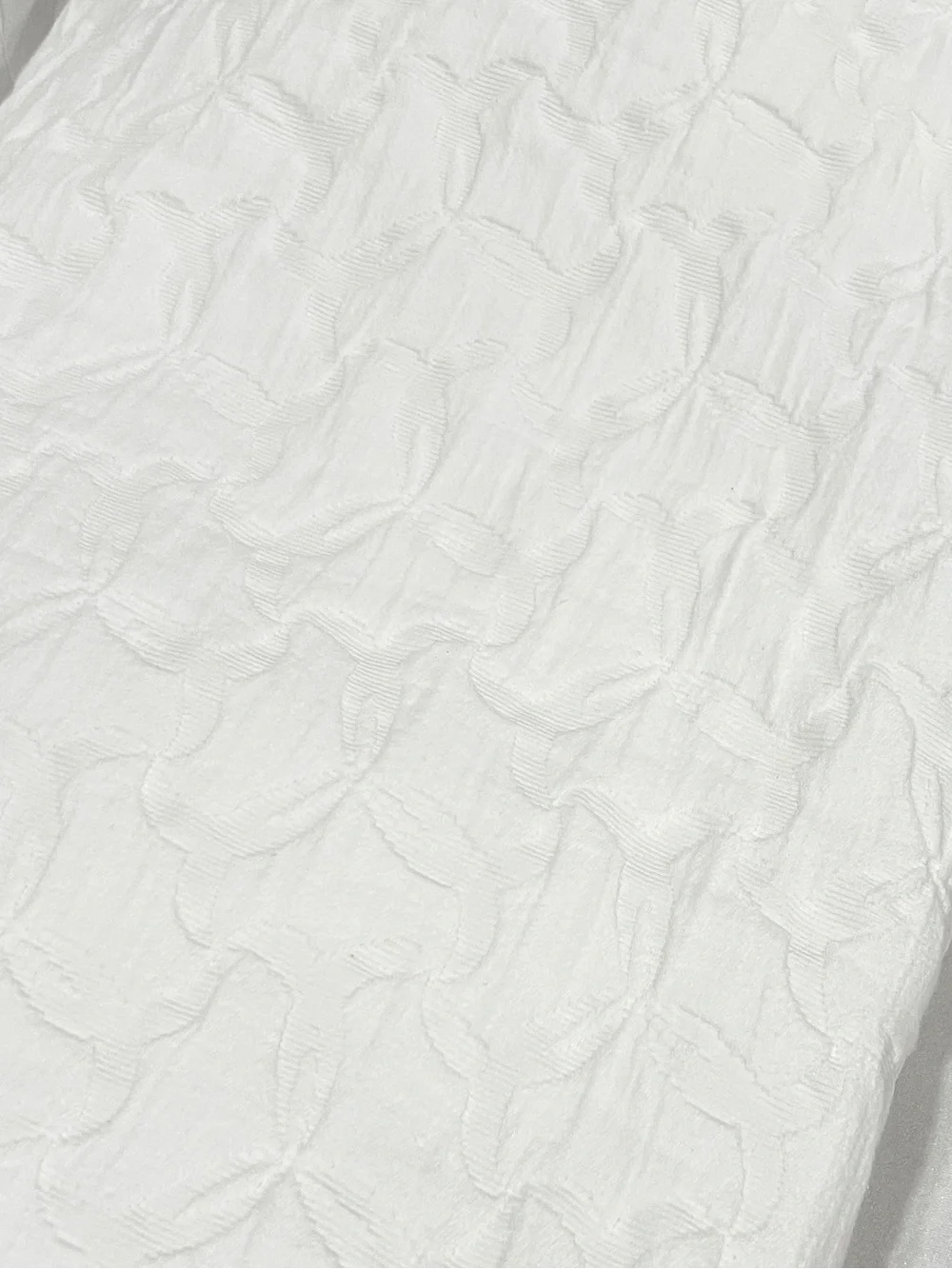 Sferra Lansone Matelasse Coverlet Blanket Cover Size king White Cotton Textured